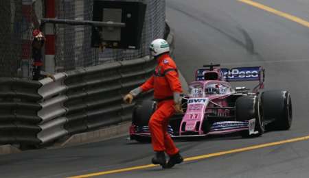 La salvada de Checo Pérez desde otro ángulo