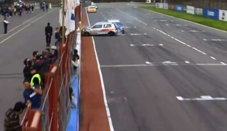 Fuerte accidente en la Clase 3