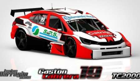 Así lucirá el Citroën de Gastón Cabrera en TC2000