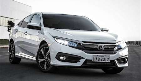 EL HONDA CIVIC 2017, EN BRASIL