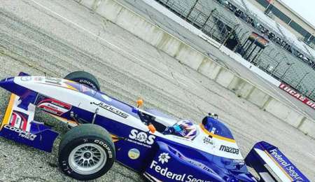 Dapero segundo en Indianápolis