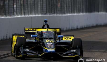 Colton Herta se quedó con la pole en IndyCar