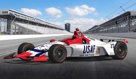 Un IndyCar que vuela