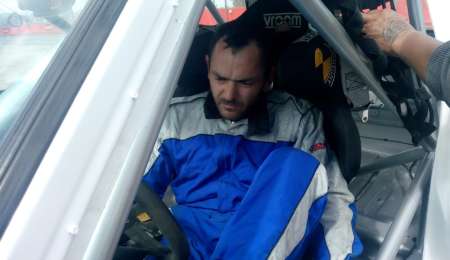 Tras el vuelco, Crevatín probó en Olavarría