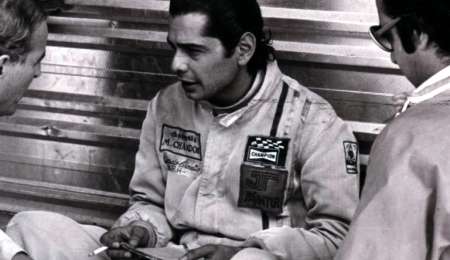 El balcarceño que corrió y triunfó con el buzo de Jackie Stewart