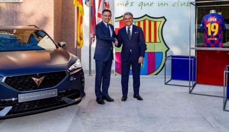 Cupra Formentor auto oficial del Barcelona