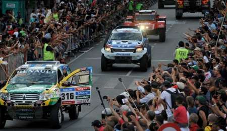 En Argentina, el Dakar mantiene el entusiasmo