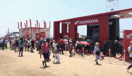 Las acciones promocionales en el Village Dakar