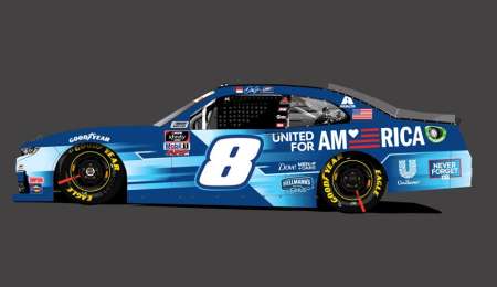 Dale Earnhardt Jr. correrá en la Xfinity en homenaje al 9/11