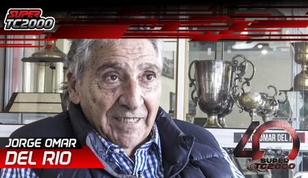 Jorge Omar Del Río, el primer tricampeón de la categoría