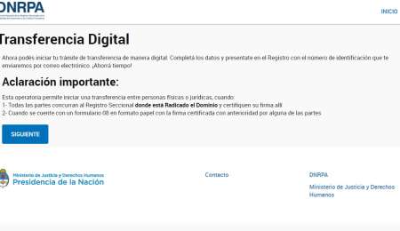 Reducción del 40% a las transferencias on line