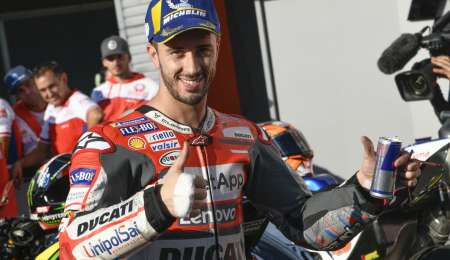 Dovizioso y una pole que lo invita a soñar en Japón