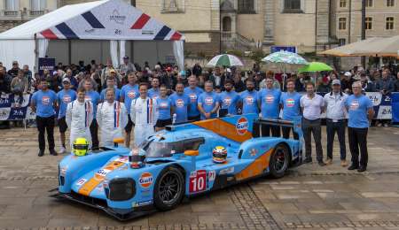 Un Dragon con históricos colores en Le Mans