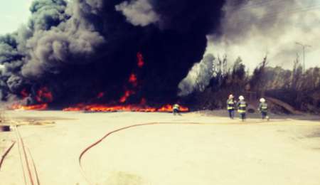 Incendio en el autódromo de Buenos Aires
