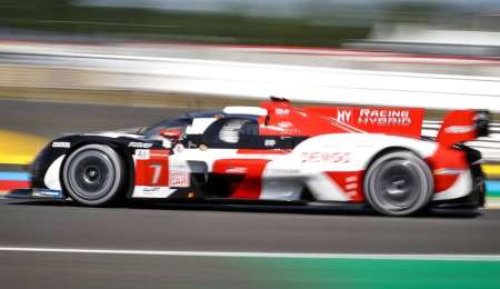 El Toyota de "Pechito" largará en pole las 24 Horas de Le Mans