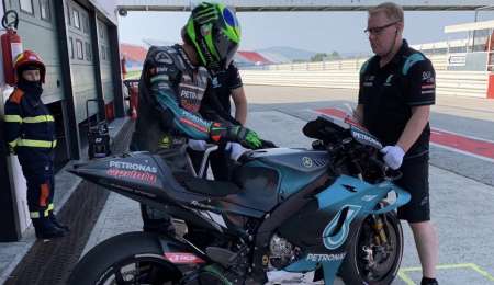 Quartararo el más rápido en los test de Misano