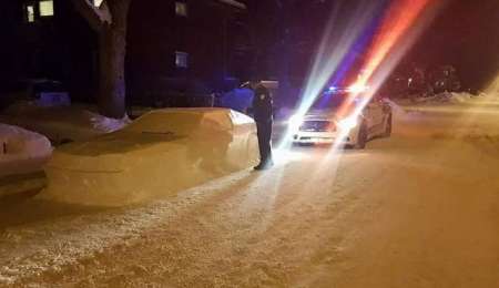La policía de Canadá le hizo una multa a un Supra de nieve