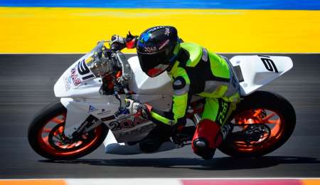 Lautaro Espejo, el más rápido del día en el GP3 Latino