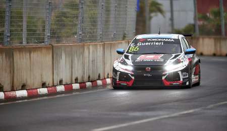 Guerrieri séptimo en la clasificación del WTCR