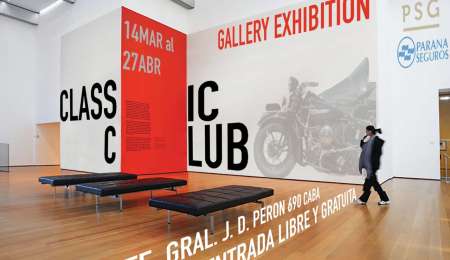 Motos Clásicas: exhibición en galería de arte porteña