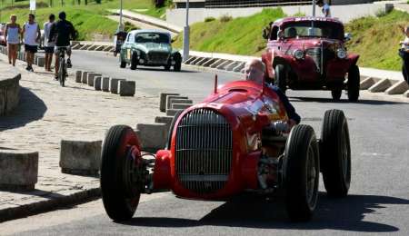 El recuerdo por la victoria de Fangio en Mar del Plata fue un éxito