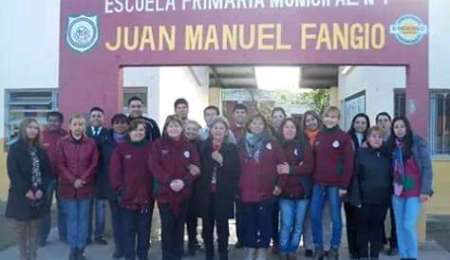 La escuela de La Rioja que lleva el nombre de Fangio