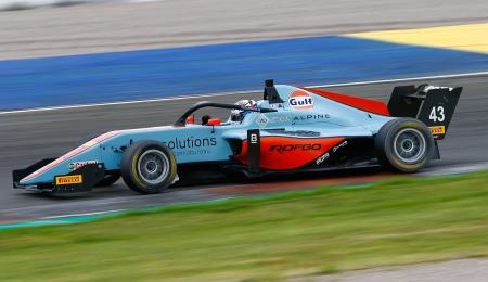Franco Colapinto entrenó en Mugello