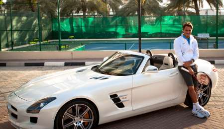 El auto favorito de Roger Federer