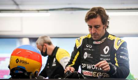 El mensaje de Fernando Alonso tras su accidente 