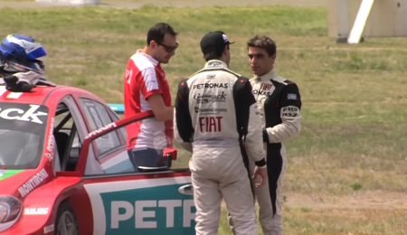 Fuerte cruce entre Chapur y Urcera