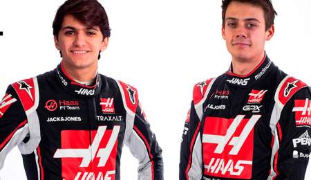 Haas confirmó a dos pilotos más