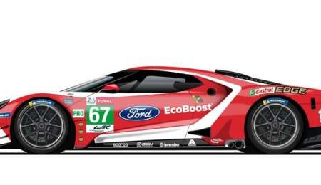 Ford se despide de Le Mans con una decoración especial