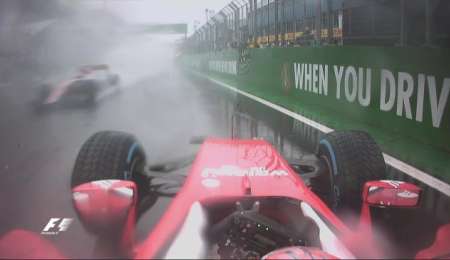 Fuerte golpe de Raikkonen a bordo
