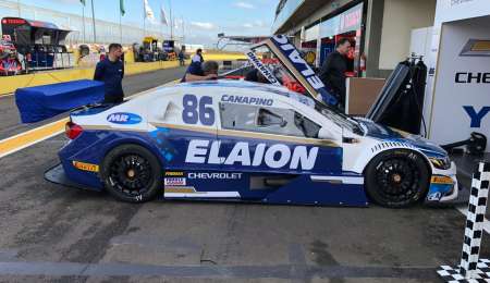 Buena perfomance en el segundo ensayo para Canapino