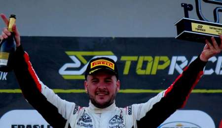 Las voces del podio sabatino para el Top Race en San Nicolás