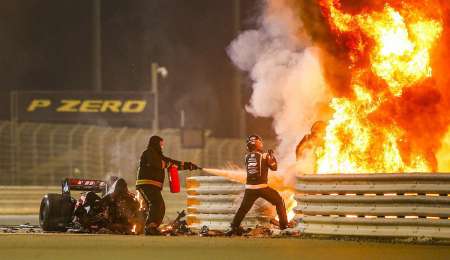 ¡Fuego en el AlphaTauri de Gasly!