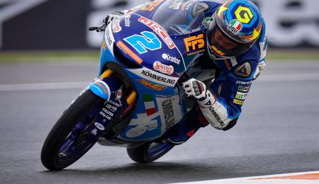 Gabriel Rodrigo terminó séptimo en Moto 3