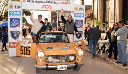 Gómez Férnandez-Álvarez Fernández ganaron el Gran Premio Histórico
