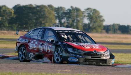 Juan Gárriz brilló en el momento de Citroën