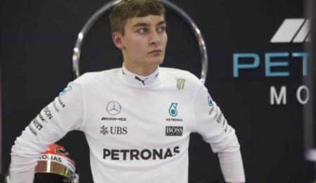 George Russell ahora si piloto Mercedes