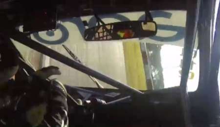 Terrible vuelco a bordo en el Turismo Pista