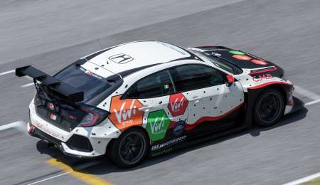 Franco Girolami probó en Mugello