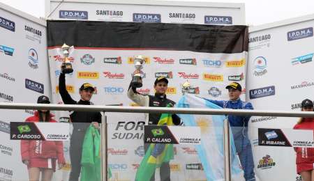 Iribarne en el podio