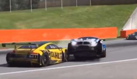 El golpe que lo hizo abandonar a Canapino en Silverstone