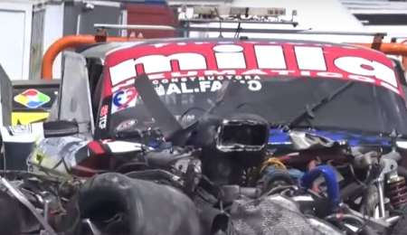 Fuerte golpe de Todino en la final del TC Pista