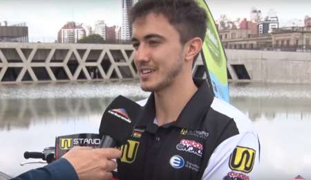 El piloto Berta que es candidato a ganar el Dakar