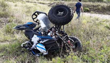 Un accidente deja afuera del Dakar a un argentino
