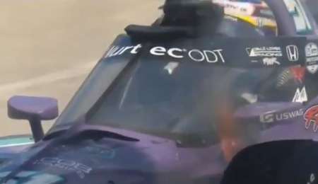 Grosjean volvió a enfrentarse al fuego