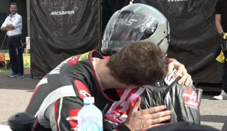 El conmovedor gesto de Grosjean