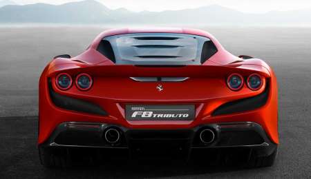 La Ferrari F8 Tributo llegó a EEUU de la mano de un rapero